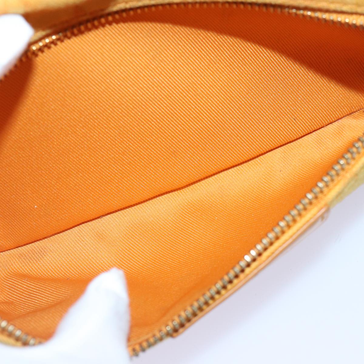 LOUIS VUITTON Monogram Denim Bum BagOutdoor Waist bag Yellow M44623 88743