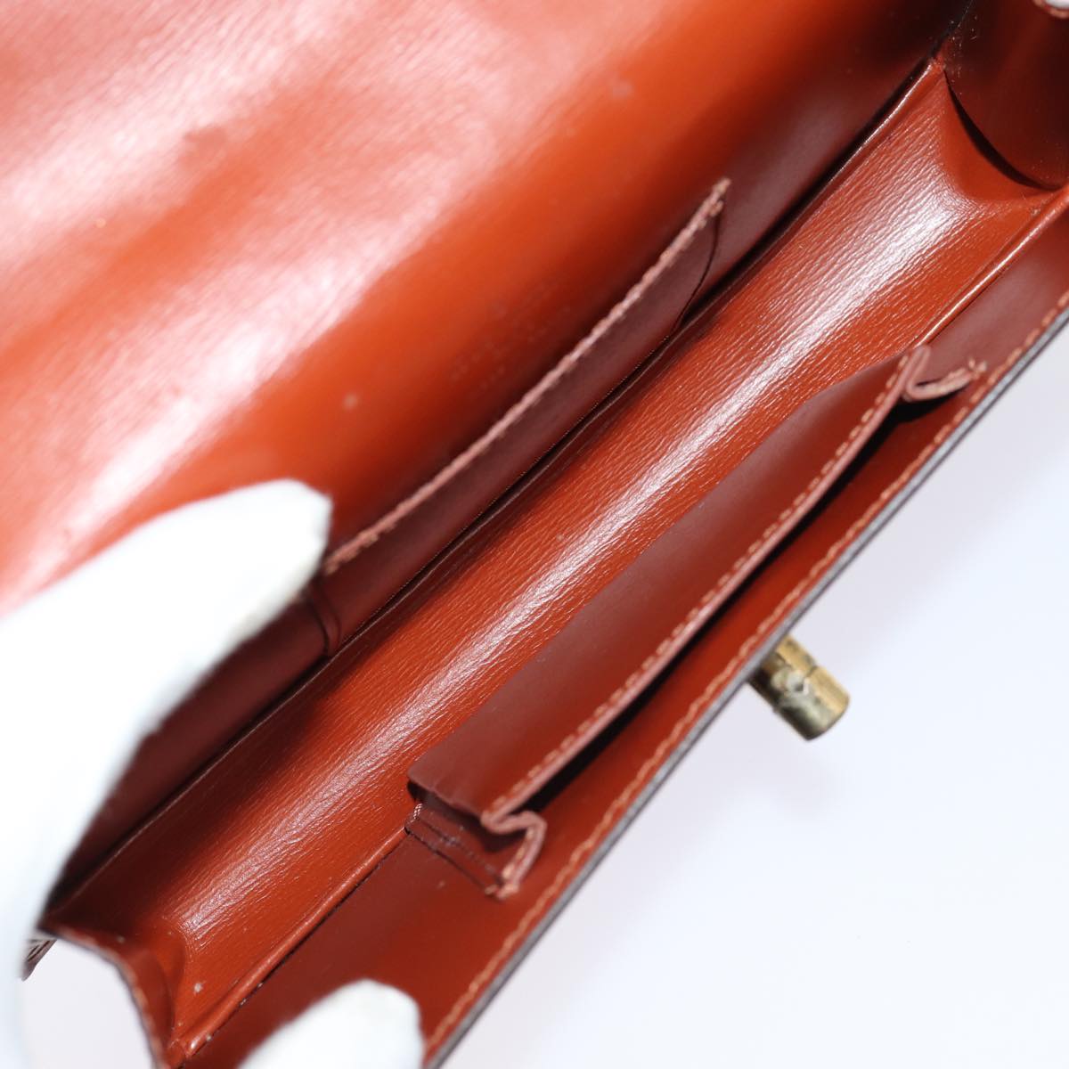 LOUIS VUITTON Epi Prebourg Shoulder Bag Brown M52563 LV 88745