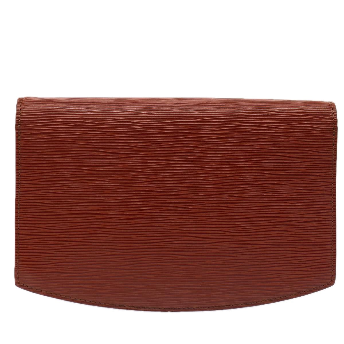 LOUIS VUITTON Epi Prebourg Shoulder Bag Brown M52563 LV 88745