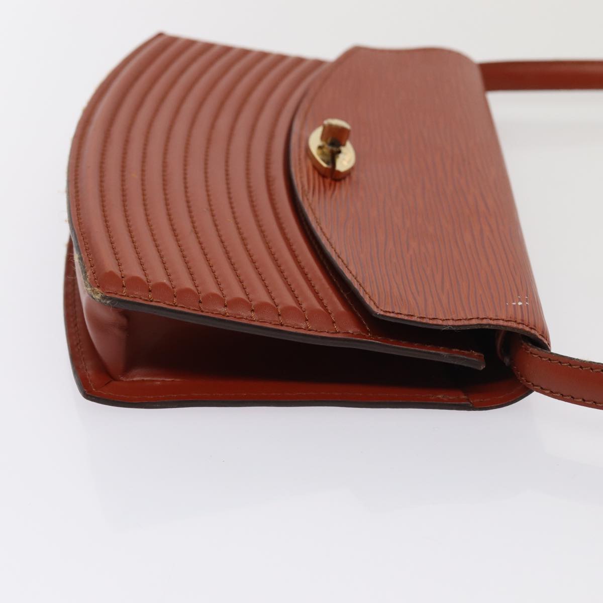 LOUIS VUITTON Epi Prebourg Shoulder Bag Brown M52563 LV 88745