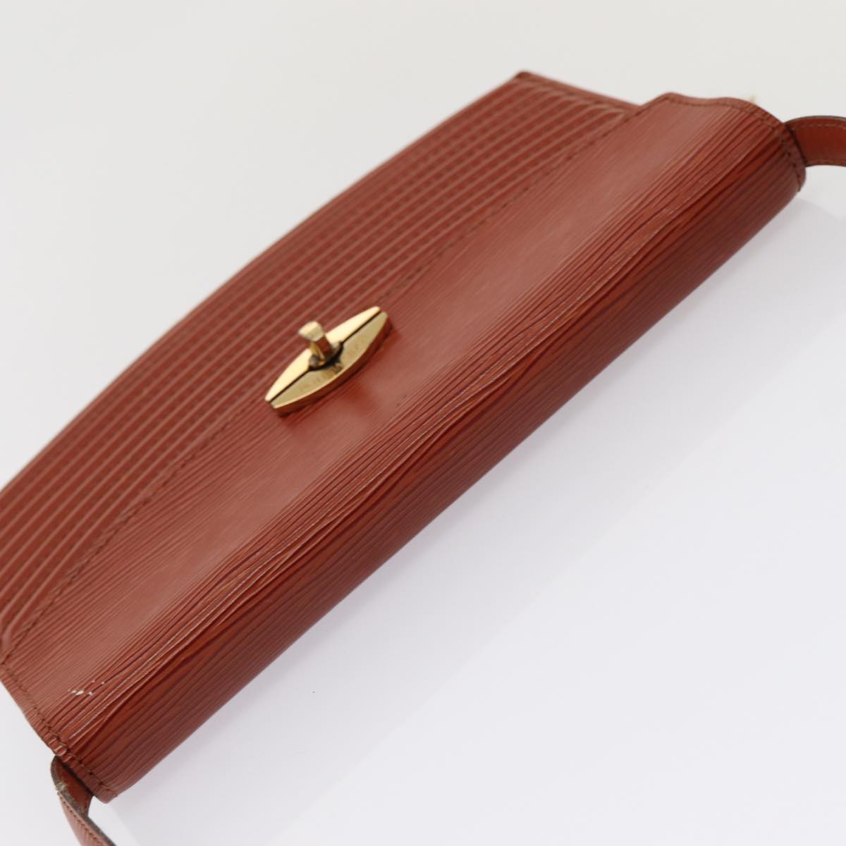 LOUIS VUITTON Epi Prebourg Shoulder Bag Brown M52563 LV 88745