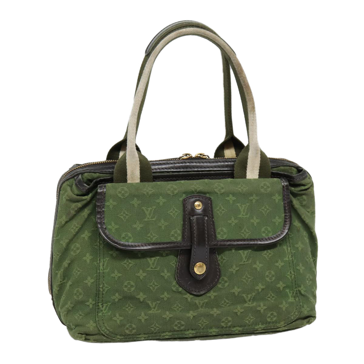 LOUIS VUITTON Monogram Mini Sac Marie Kate Bag TST Khaki M92507 LV 88748