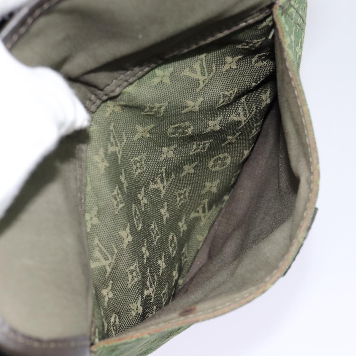 LOUIS VUITTON Monogram Mini Sac Marie Kate Bag TST Khaki M92507 LV 88748