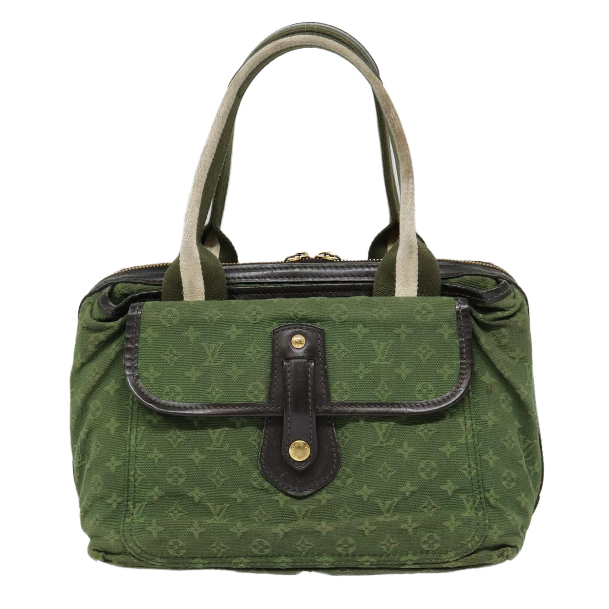 LOUIS VUITTON Monogram Mini Sac Marie Kate Bag TST Khaki M92507 LV 88748