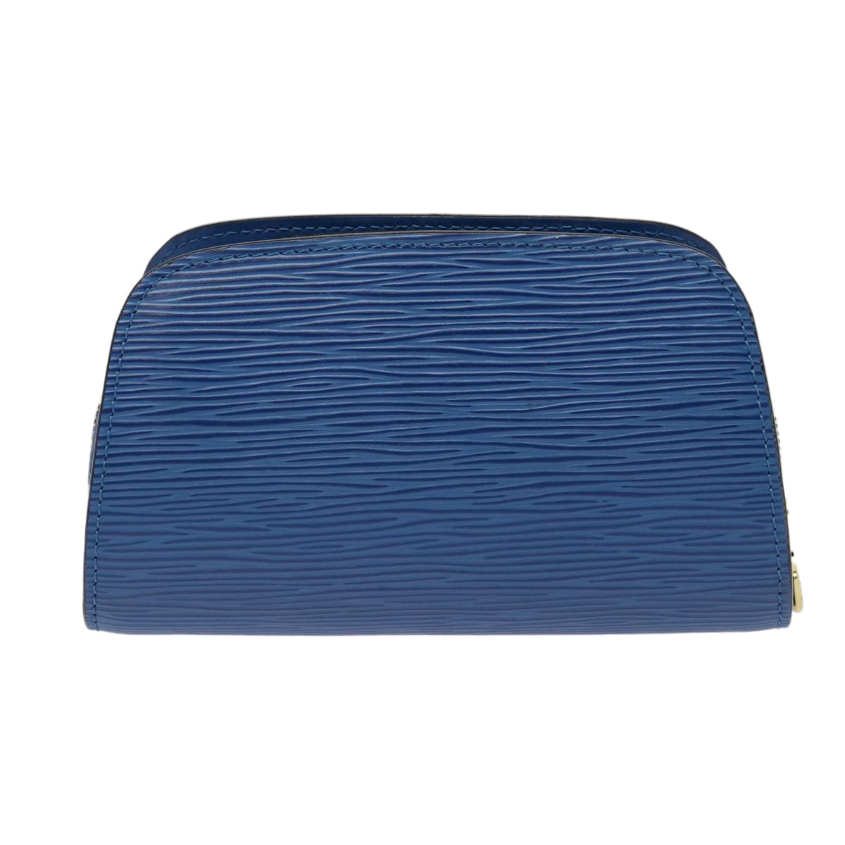 LOUIS VUITTON Epi Dauphine PM Pouch Blue M48445 LV 88777