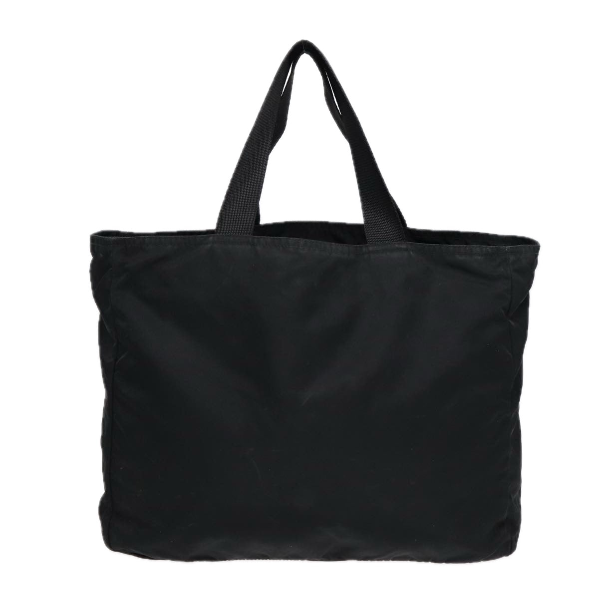 Luxury Prada Hand Bag Nylon Black Silver  88781