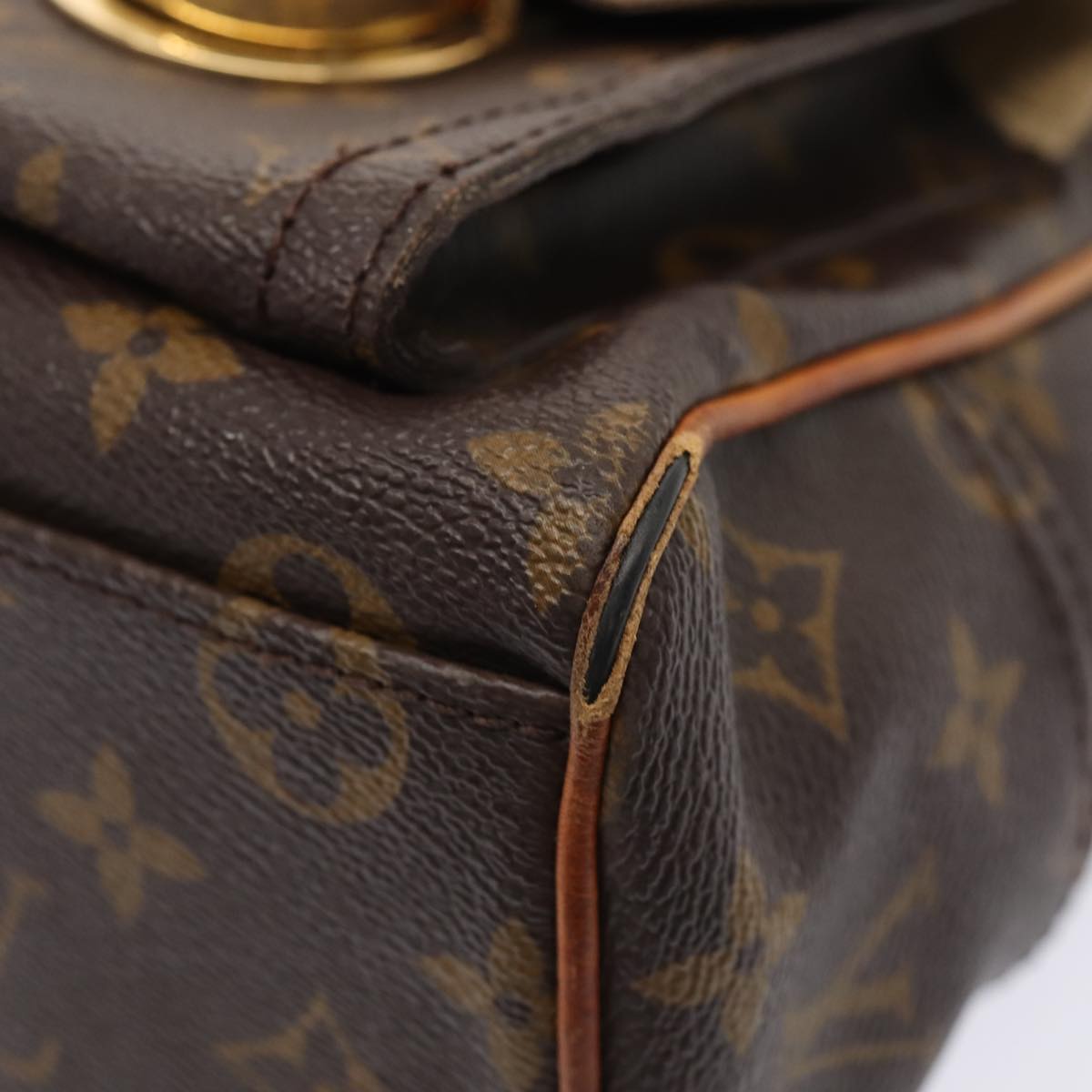 LOUIS VUITTON Monogram Manhattan PM Hand Bag M40026 LV 88790