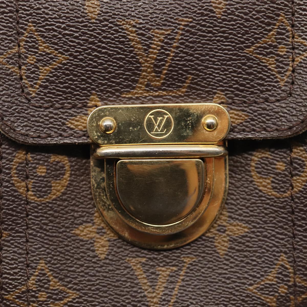 LOUIS VUITTON Monogram Manhattan PM Hand Bag M40026 LV 88790