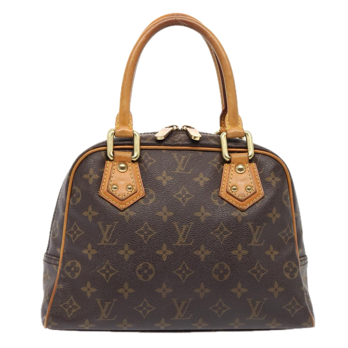 LOUIS VUITTON Monogram Manhattan PM Hand Bag M40026 LV 88790