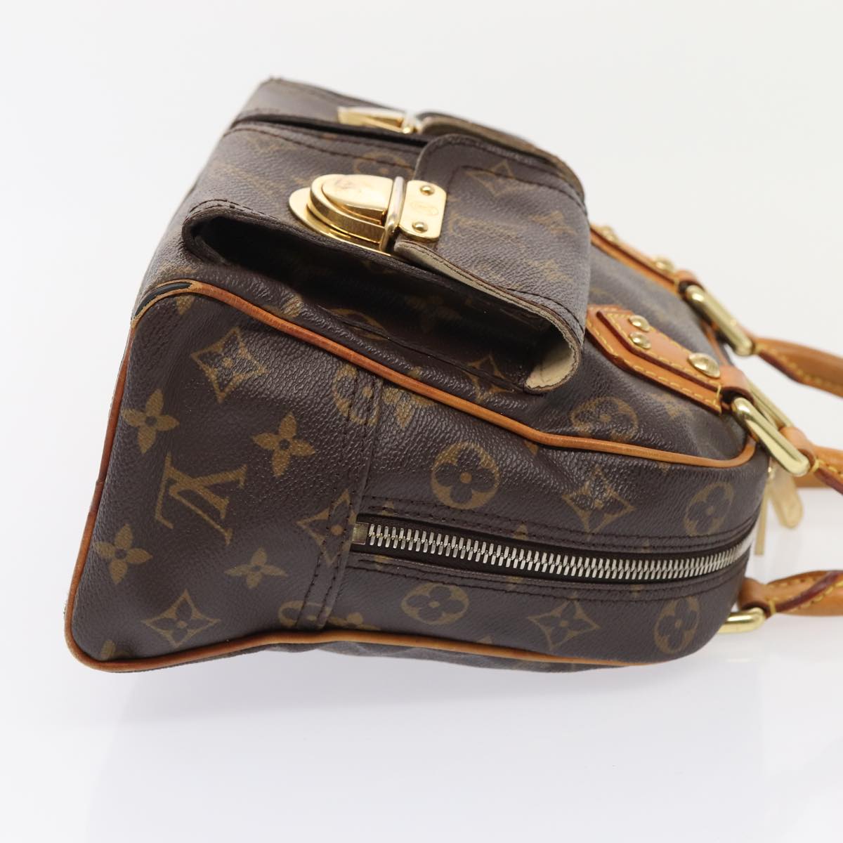 LOUIS VUITTON Monogram Manhattan PM Hand Bag M40026 LV 88790