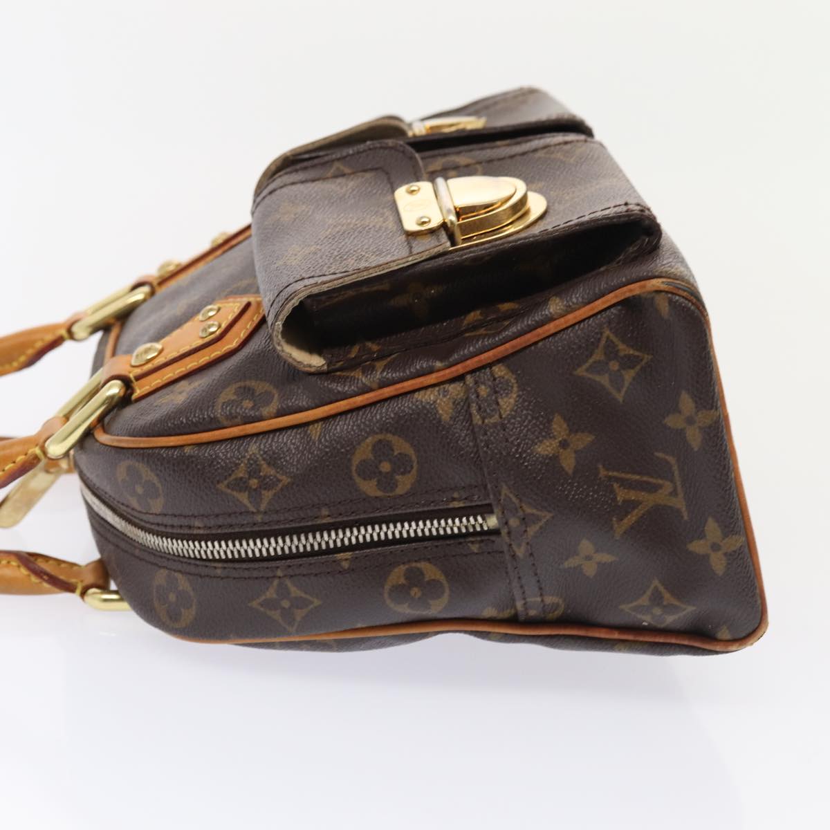 LOUIS VUITTON Monogram Manhattan PM Hand Bag M40026 LV 88790