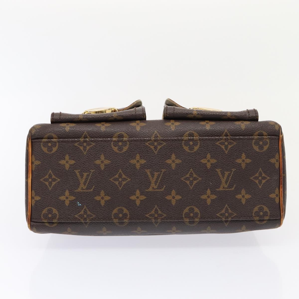 LOUIS VUITTON Monogram Manhattan PM Hand Bag M40026 LV 88790