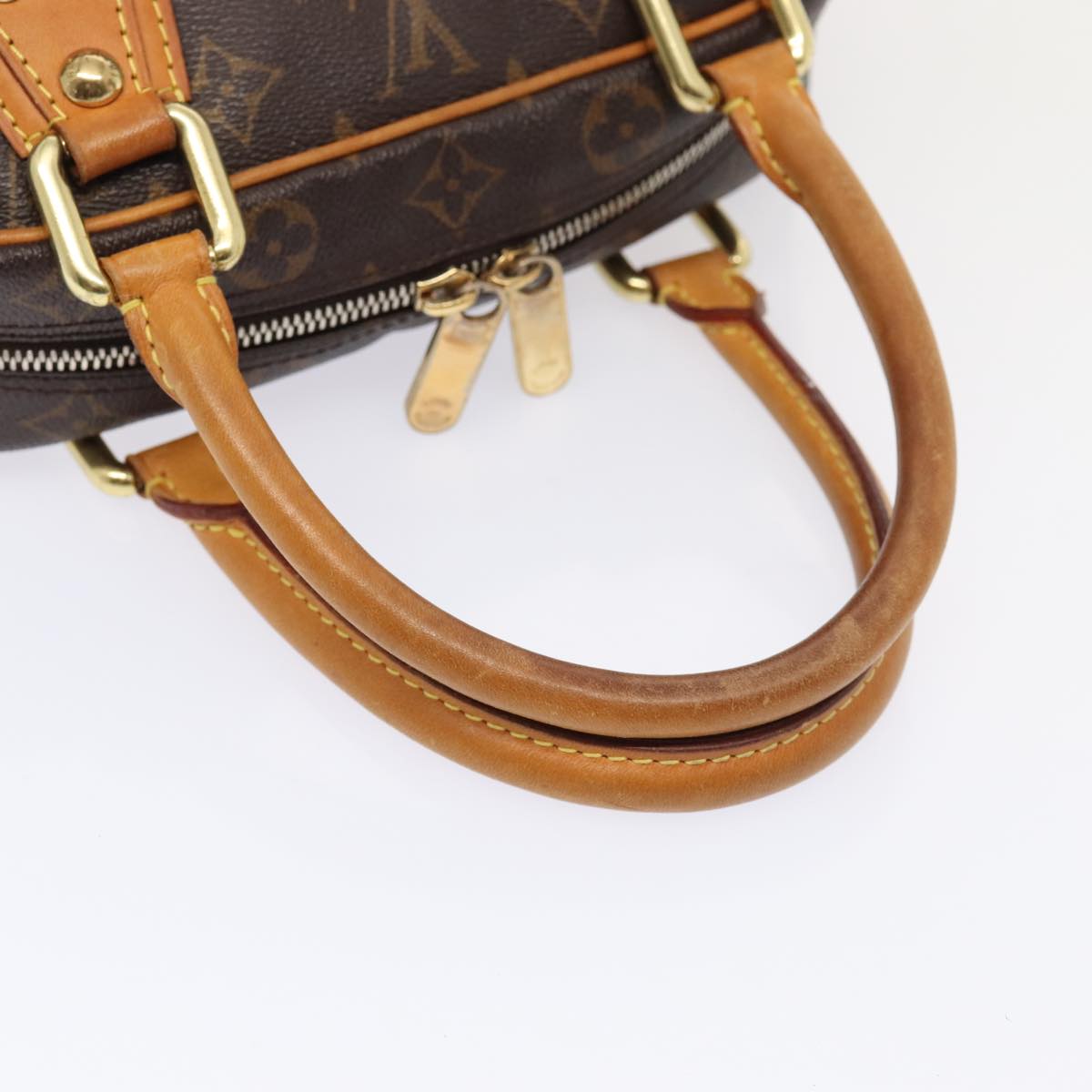 LOUIS VUITTON Monogram Manhattan PM Hand Bag M40026 LV 88790