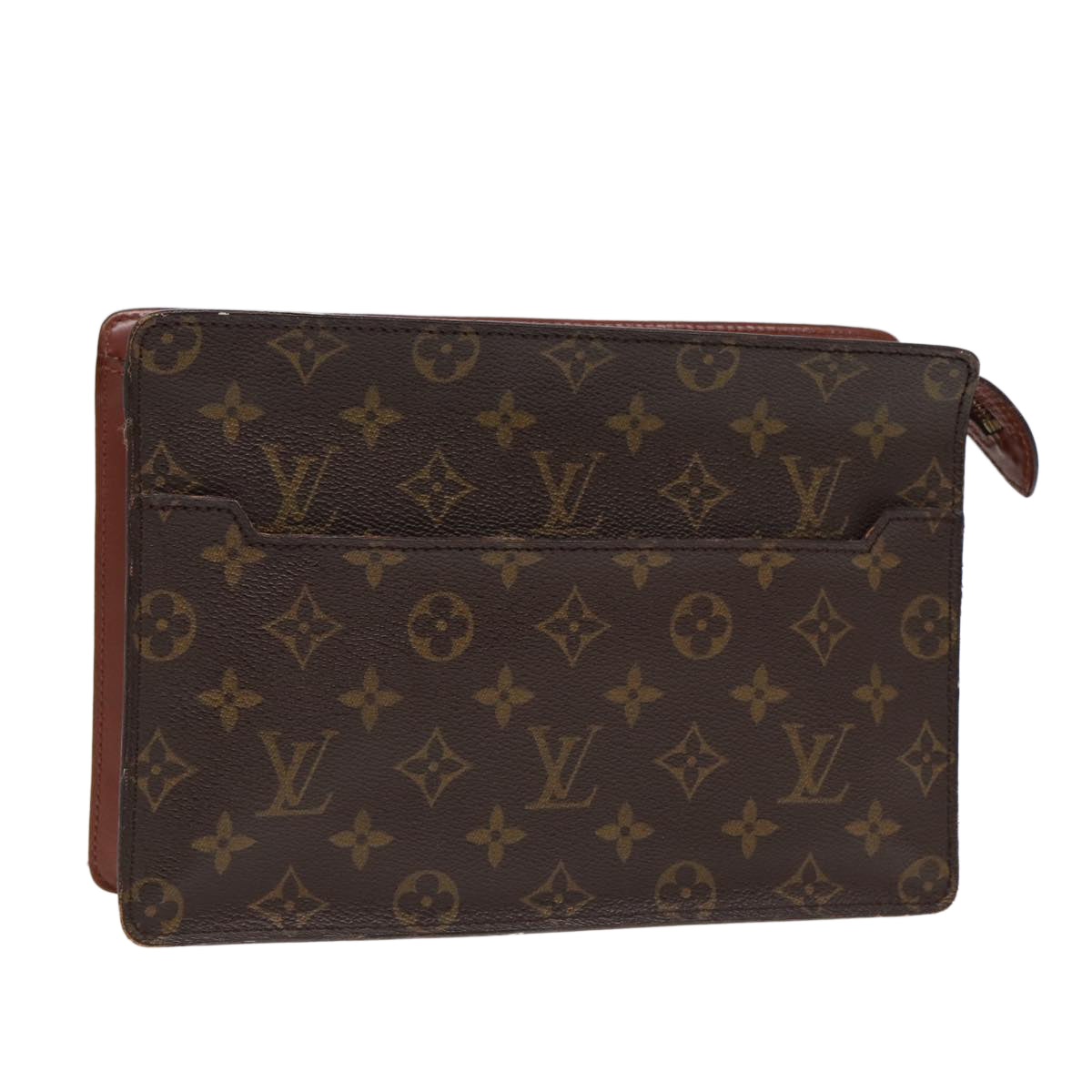 LOUIS VUITTON Monogram Pochette Homme Clutch Bag M51795 LV 88798