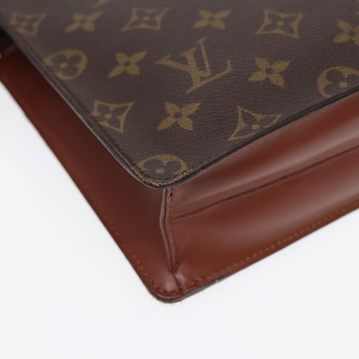 LOUIS VUITTON Monogram Pochette Homme Clutch Bag M51795 LV 88798