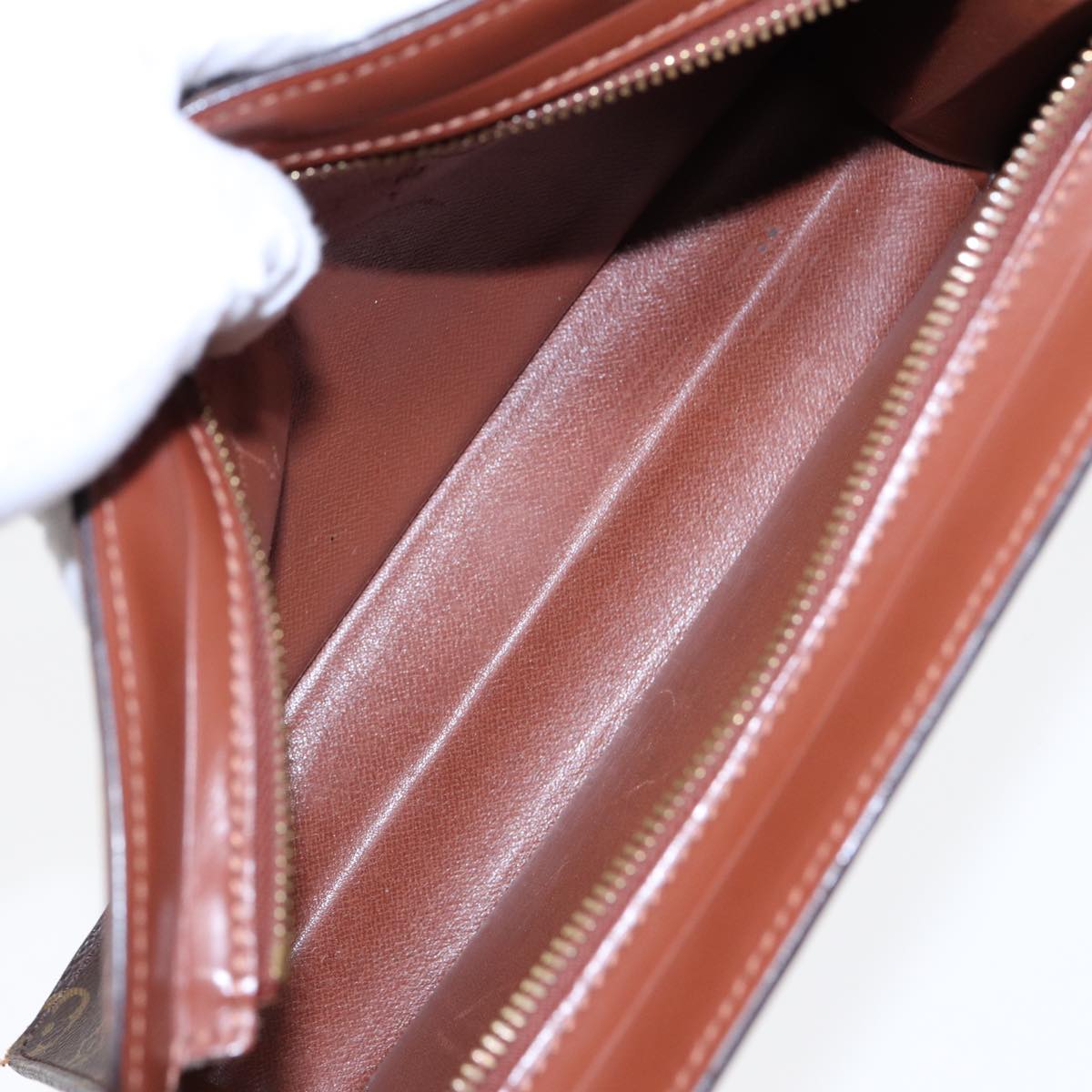 LOUIS VUITTON Monogram Pochette Homme Clutch Bag M51795 LV 88798