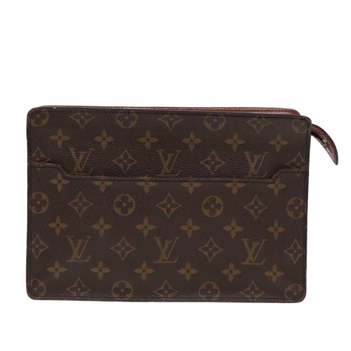 LOUIS VUITTON Monogram Pochette Homme Clutch Bag M51795 LV 88798