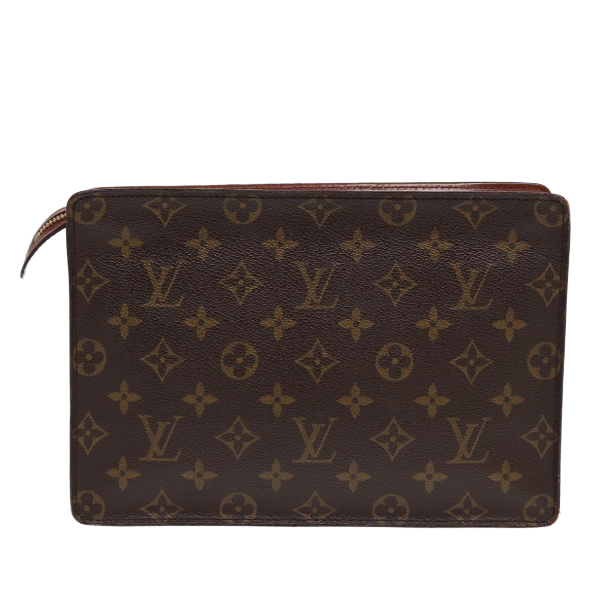 LOUIS VUITTON Monogram Pochette Homme Clutch Bag M51795 LV 88798