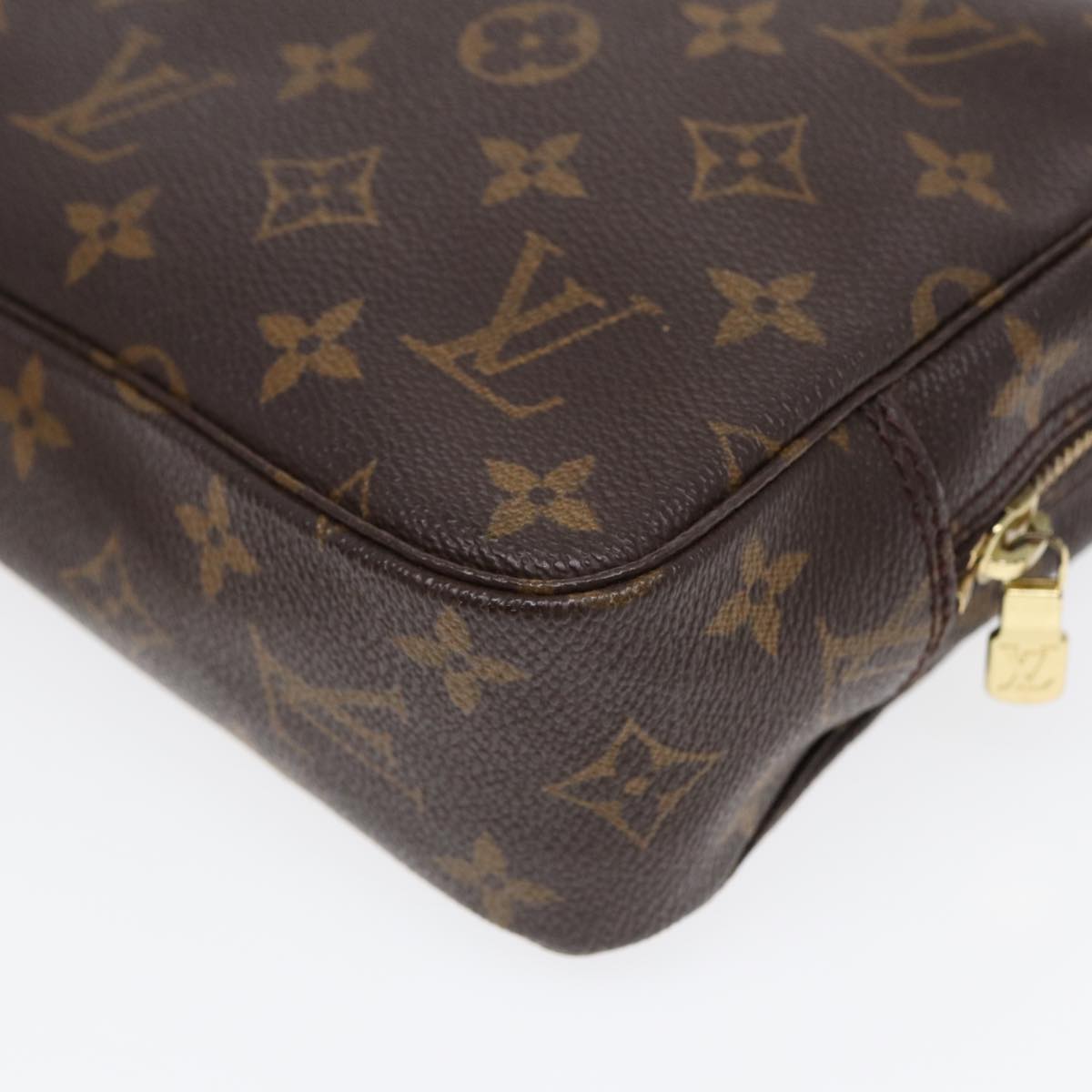 LOUIS VUITTON Monogram Trousse Toilette 23 Clutch Bag M47524 LV 88802