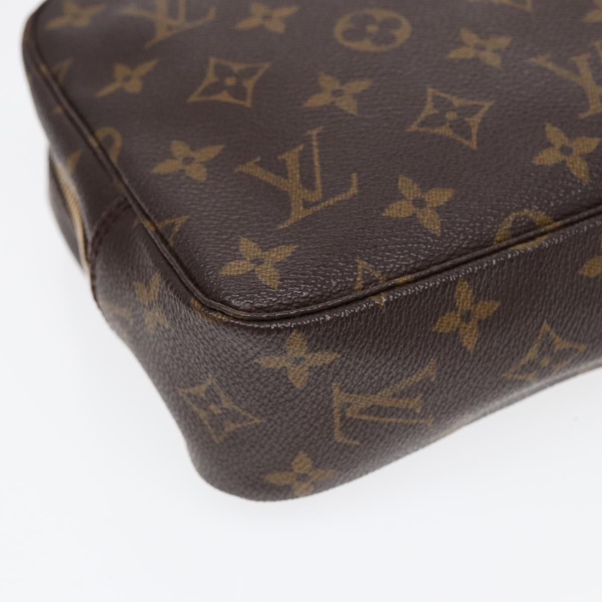 LOUIS VUITTON Monogram Trousse Toilette 23 Clutch Bag M47524 LV 88802