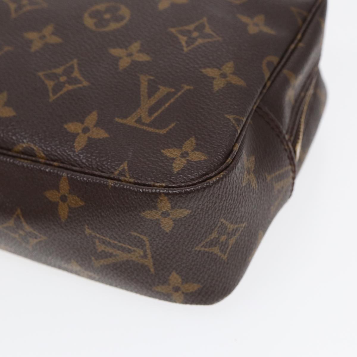 LOUIS VUITTON Monogram Trousse Toilette 23 Clutch Bag M47524 LV 88802