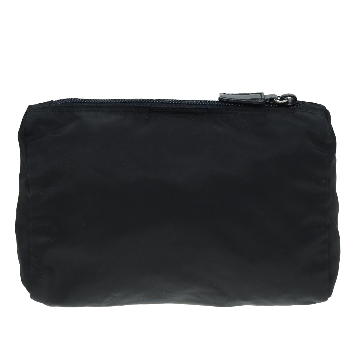 Luxury Prada Pouch Nylon Black Silver  88824
