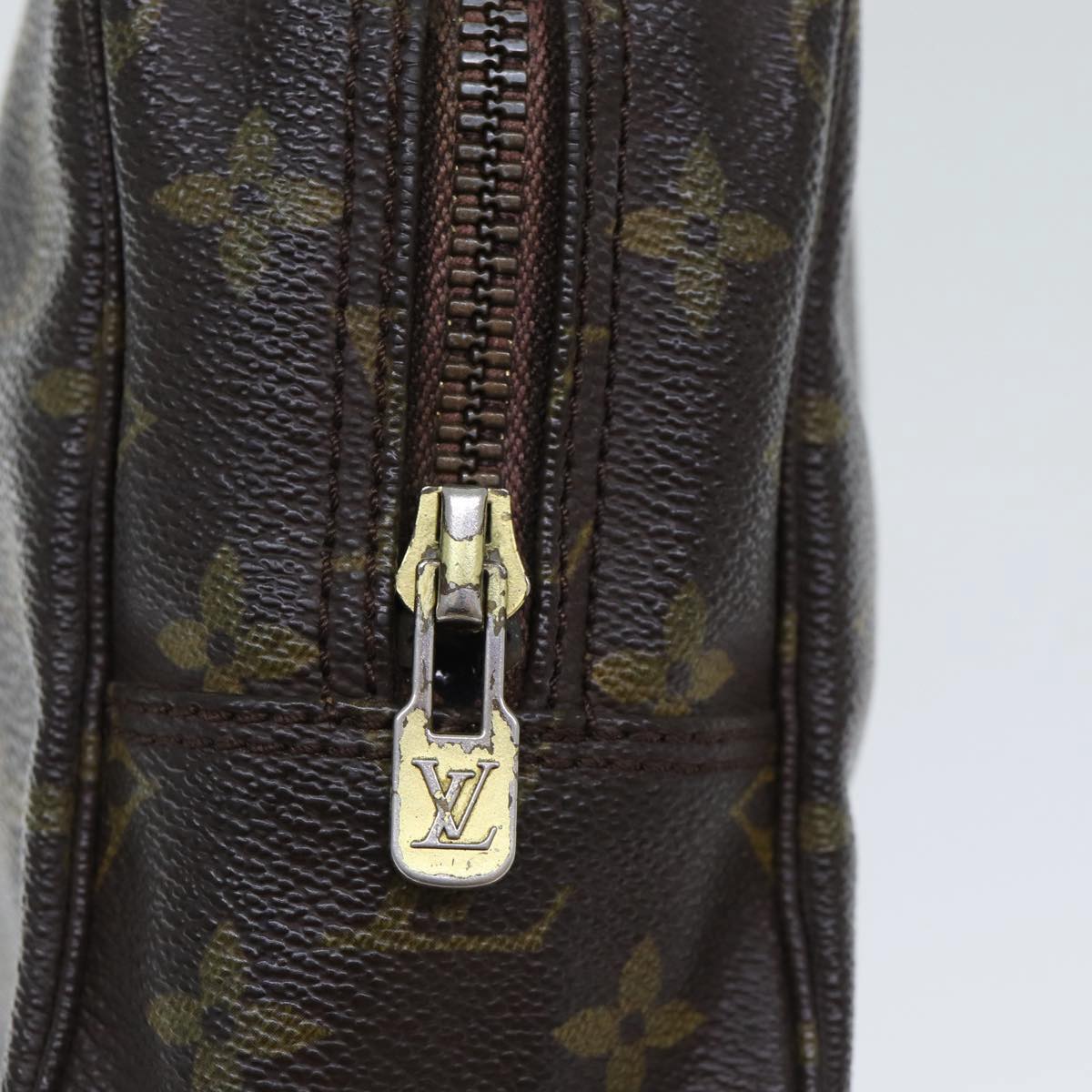 LOUIS VUITTON Monogram Trousse Toilette 28 Clutch Bag M47522 LV 88839