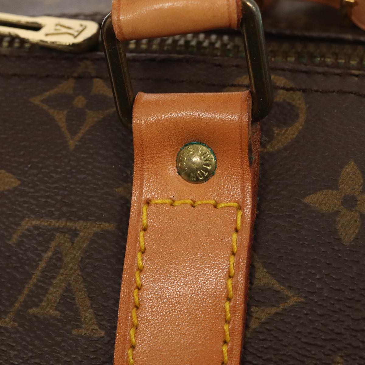 LOUIS VUITTON Monogram Keepall 50 Boston Bag M41426 LV 88842