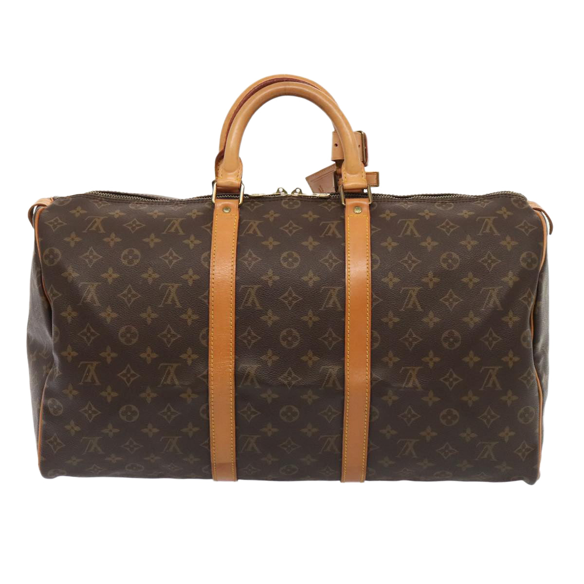 LOUIS VUITTON Monogram Keepall 50 Boston Bag M41426 LV 88842