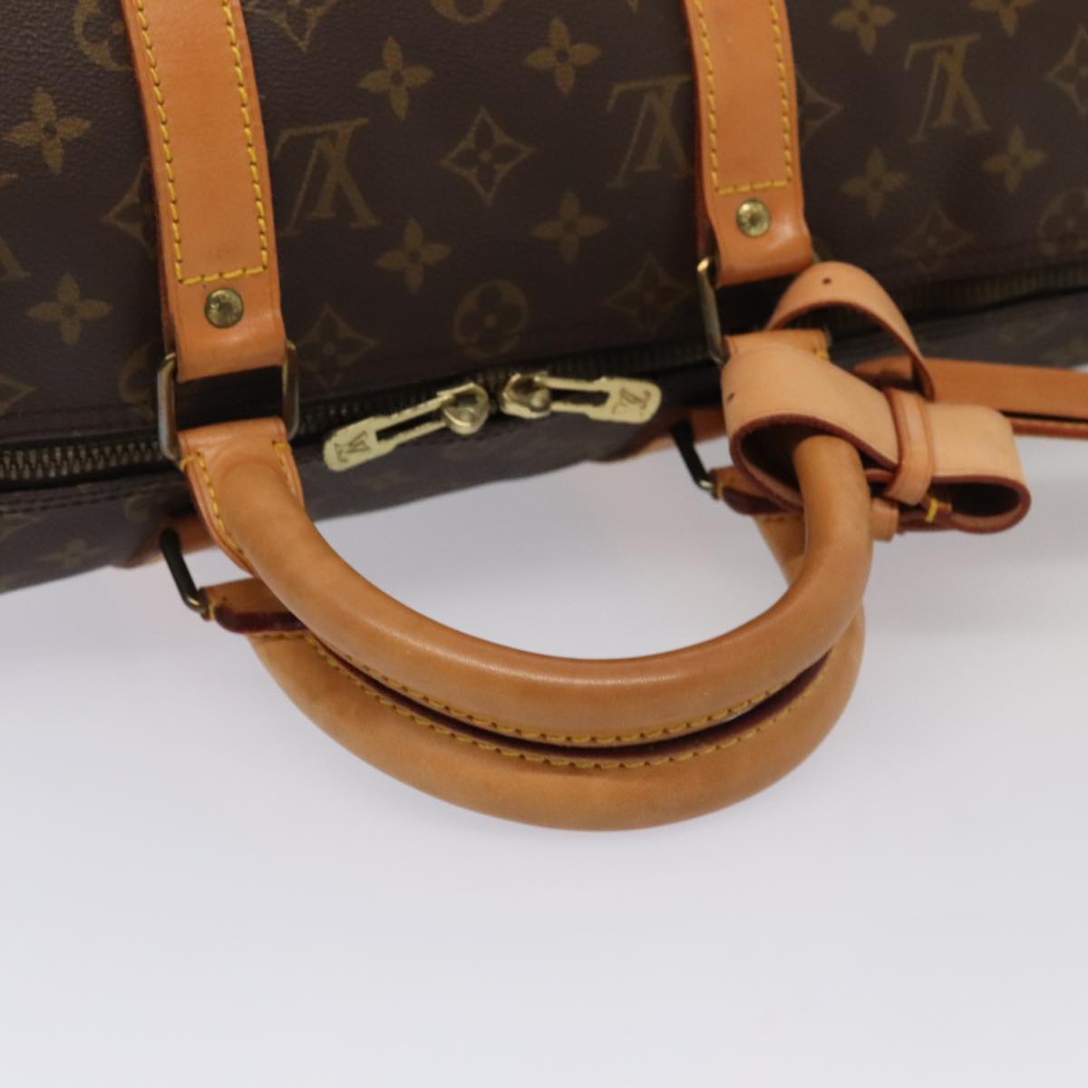 LOUIS VUITTON Monogram Keepall 50 Boston Bag M41426 LV 88842