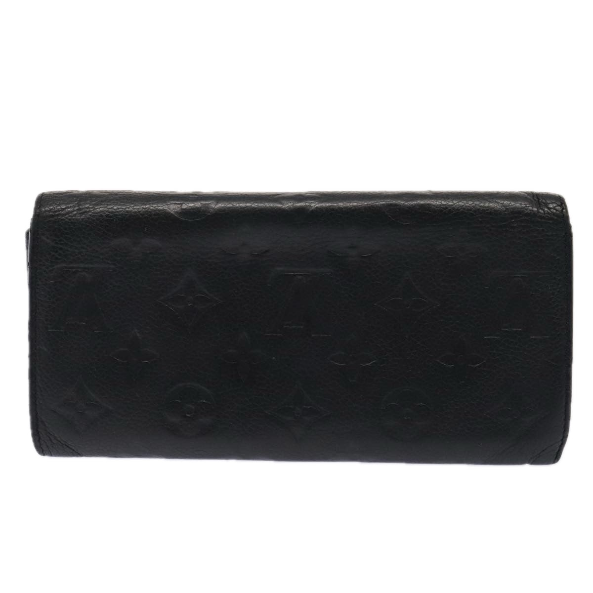 LOUIS VUITTON Empreinte Portefeuille Curieuse Wallet Black M60287 LV 88862