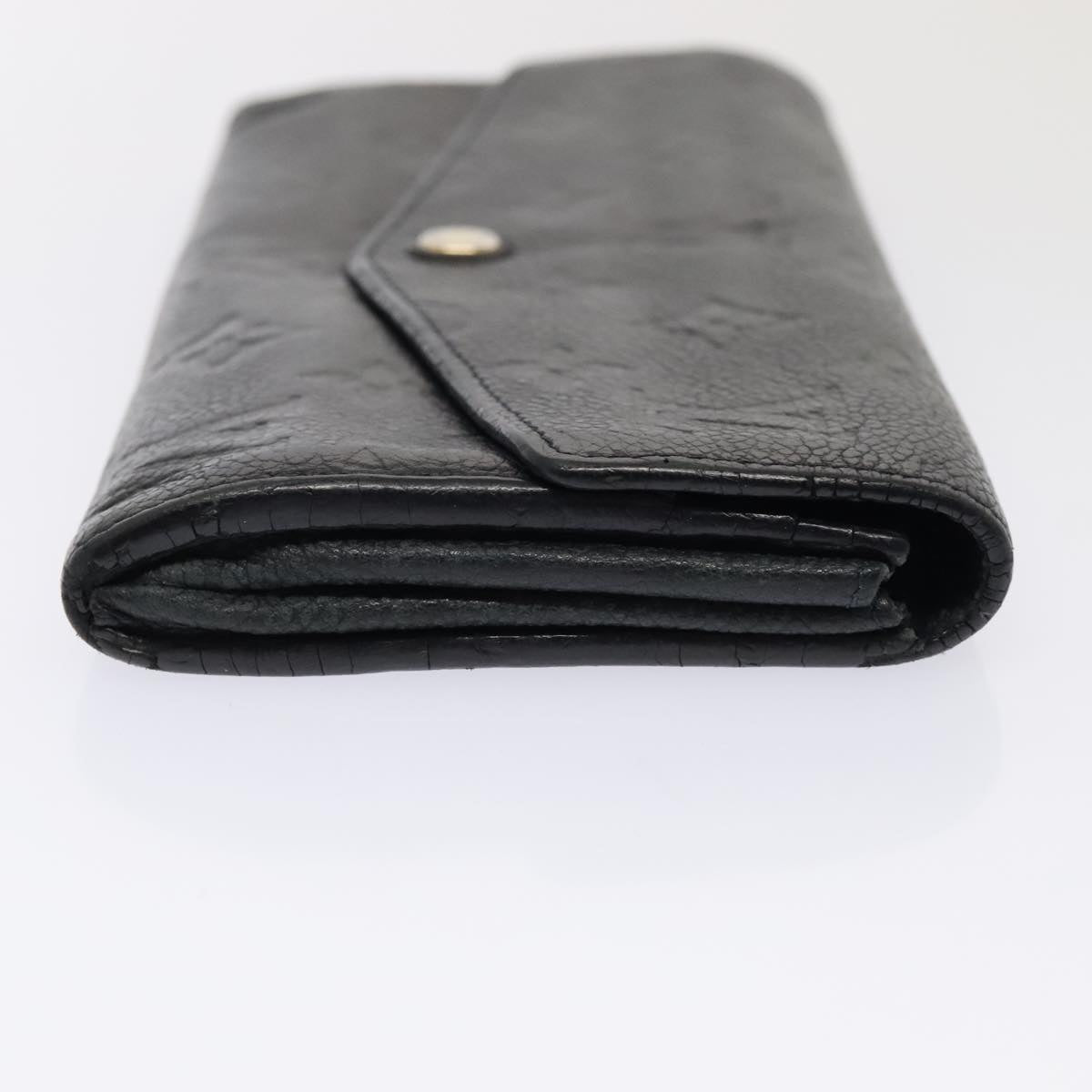 LOUIS VUITTON Empreinte Portefeuille Curieuse Wallet Black M60287 LV 88862