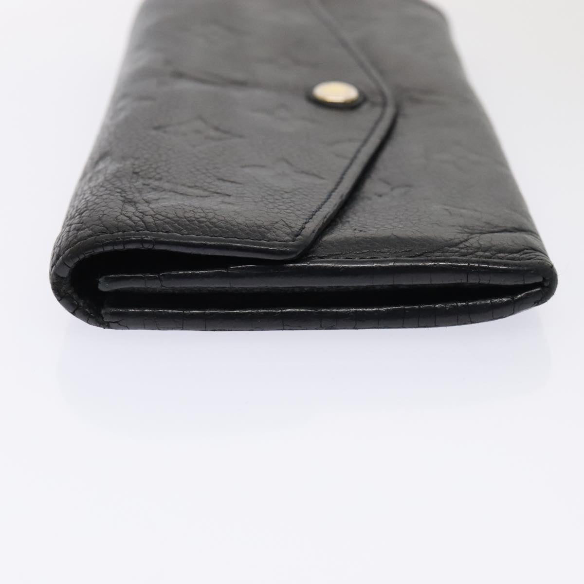 LOUIS VUITTON Empreinte Portefeuille Curieuse Wallet Black M60287 LV 88862