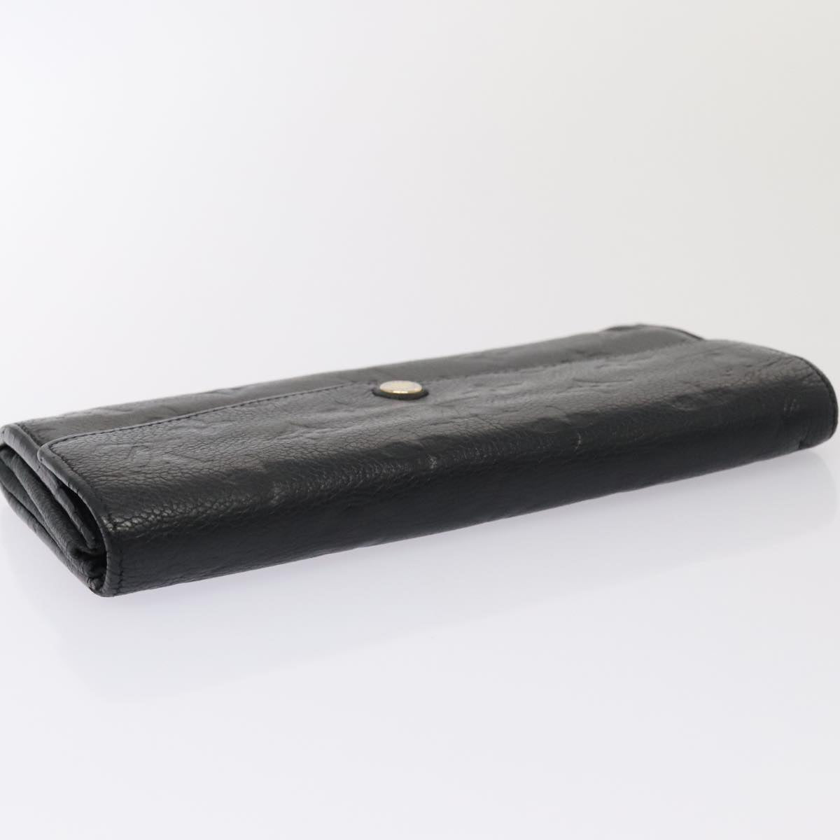 LOUIS VUITTON Empreinte Portefeuille Curieuse Wallet Black M60287 LV 88862