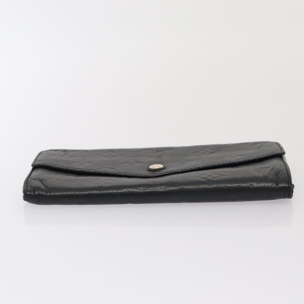 LOUIS VUITTON Empreinte Portefeuille Curieuse Wallet Black M60287 LV 88862
