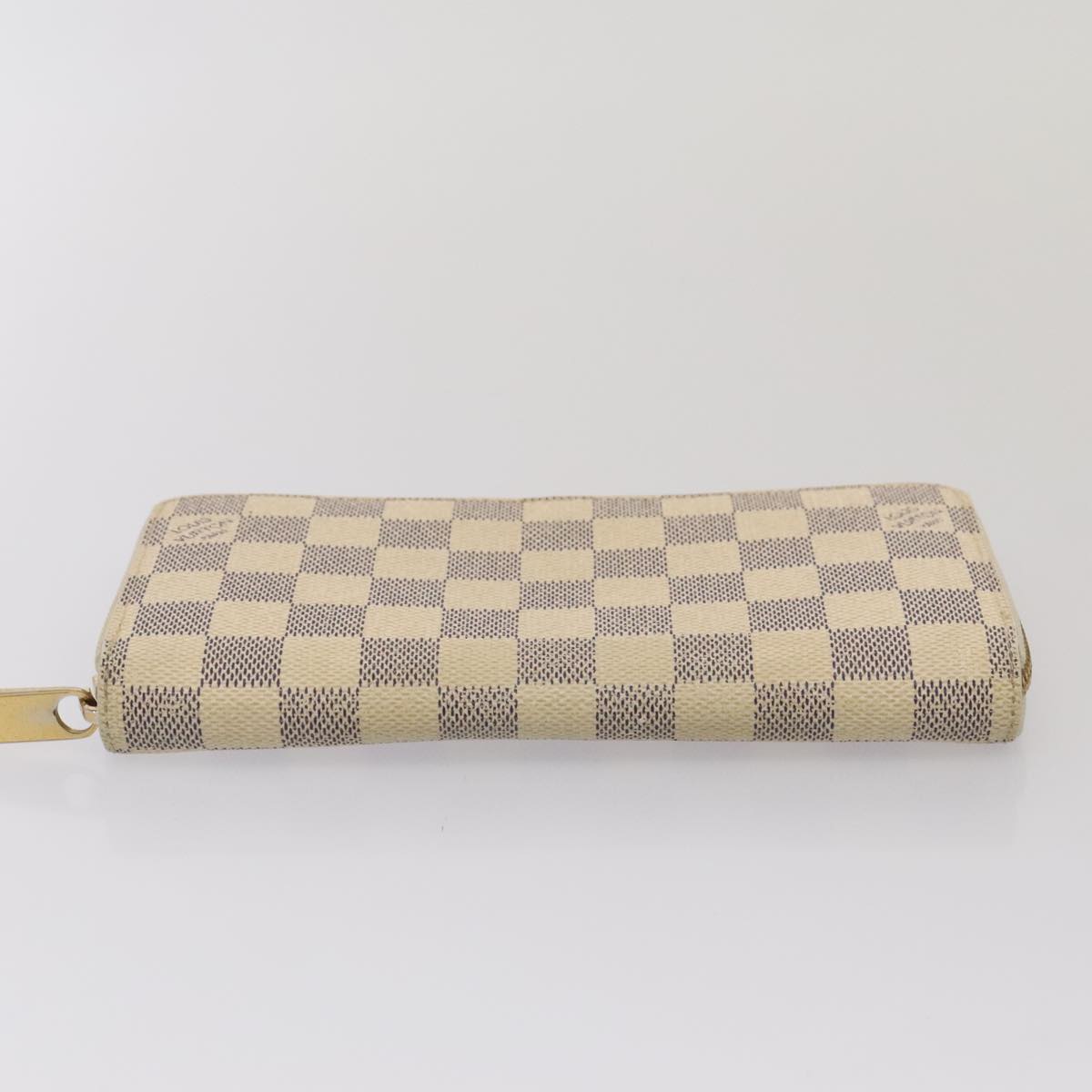 LOUIS VUITTON Damier Azur Zippy Wallet Long Wallet N60019 LV 88871