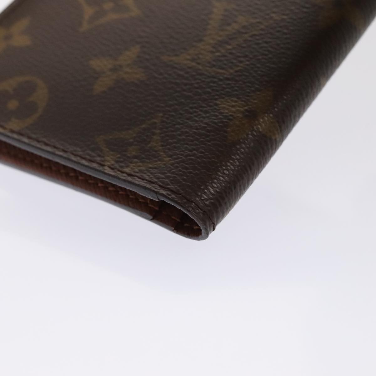 LOUIS VUITTON Monogram Porte Valeurs Cartes Credit Wallet M61823 LV 88877