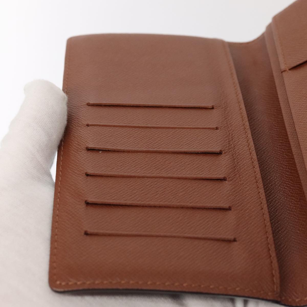 LOUIS VUITTON Monogram Porte Valeurs Cartes Credit Wallet M61823 LV 88877