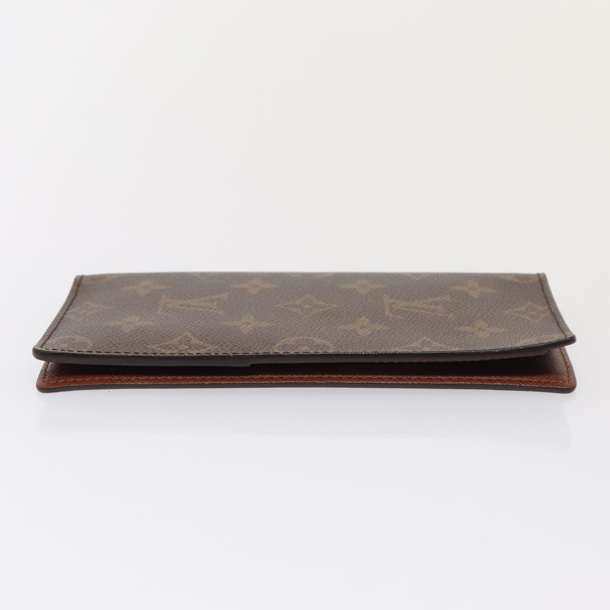 LOUIS VUITTON Monogram Porte Valeurs Cartes Credit Wallet M61823 LV 88877