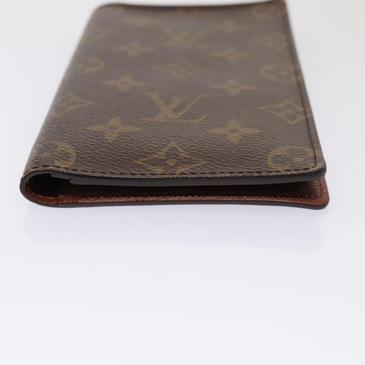 LOUIS VUITTON Monogram Porte Valeurs Cartes Credit Wallet M61823 LV 88877