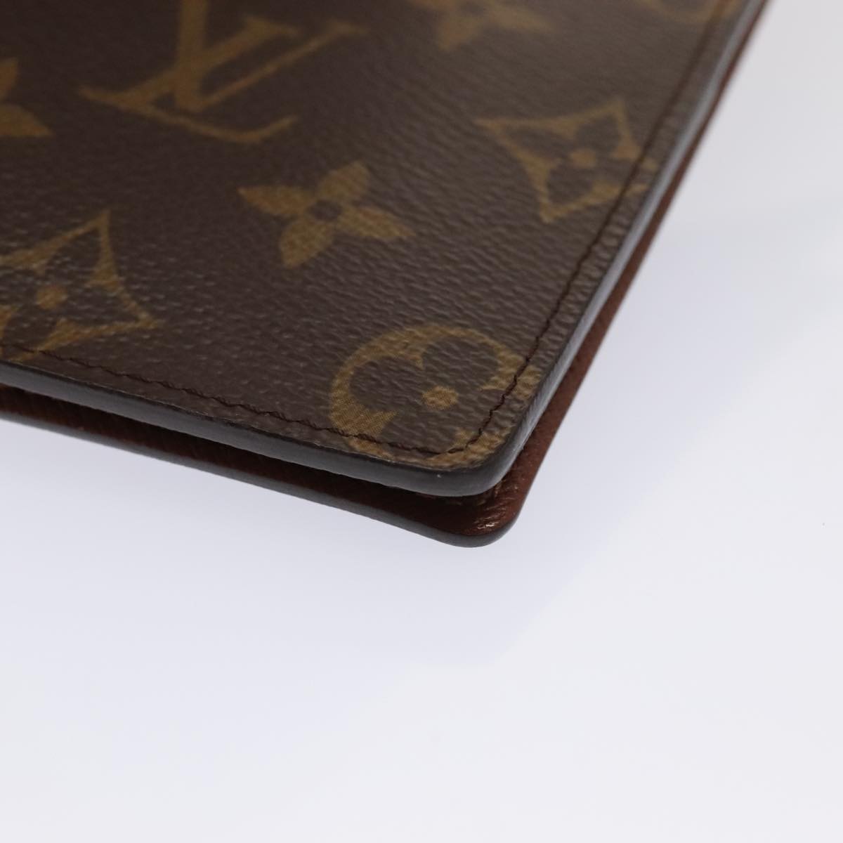 LOUIS VUITTON Monogram Porte Valeurs Cartes Credit Wallet M61823 LV 88877