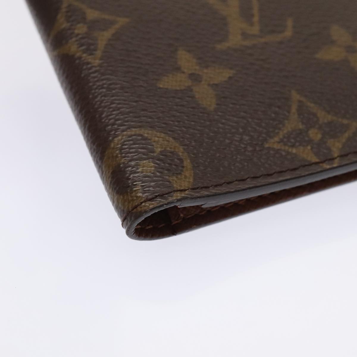 LOUIS VUITTON Monogram Porte Valeurs Cartes Credit Wallet M61823 LV 88877