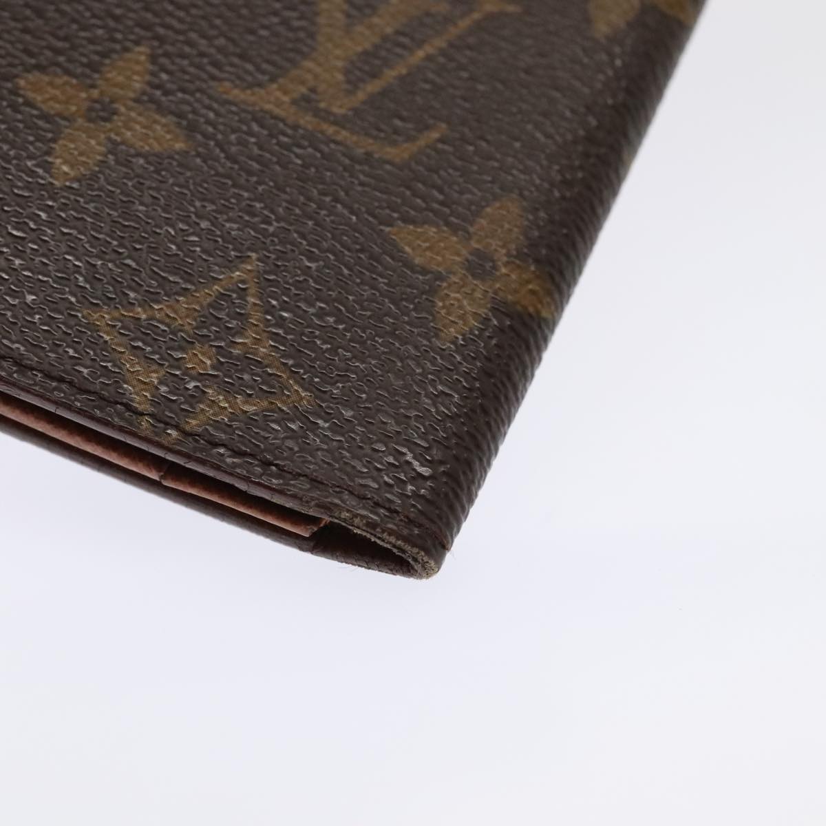 LOUIS VUITTON Monogram Porte Cartes Credit Billfold Wallet M60825 LV 88878