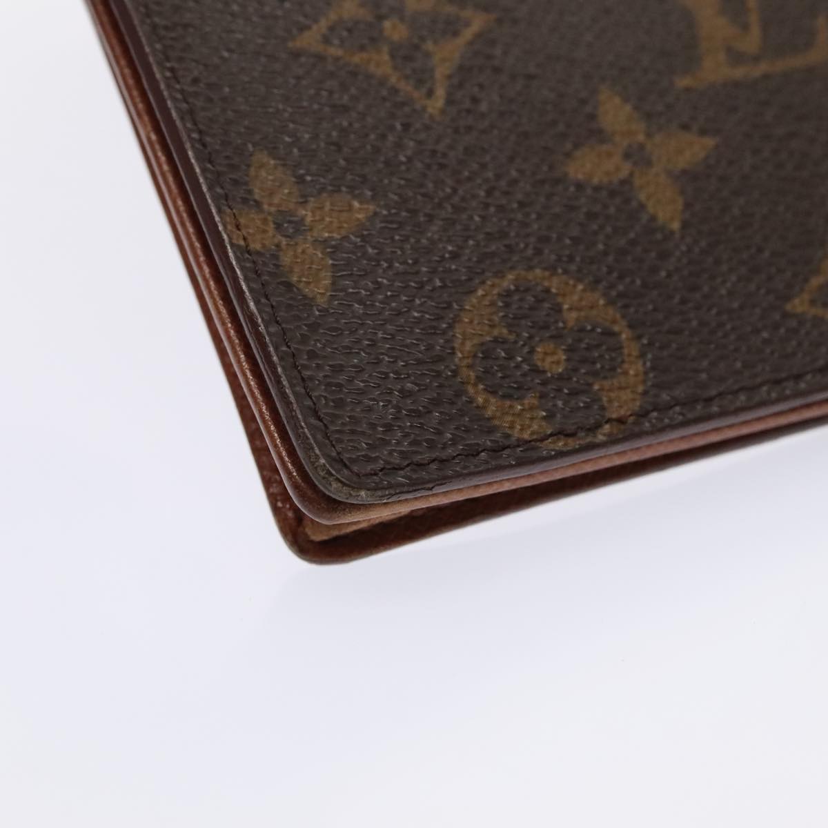 LOUIS VUITTON Monogram Porte Cartes Credit Billfold Wallet M60825 LV 88878