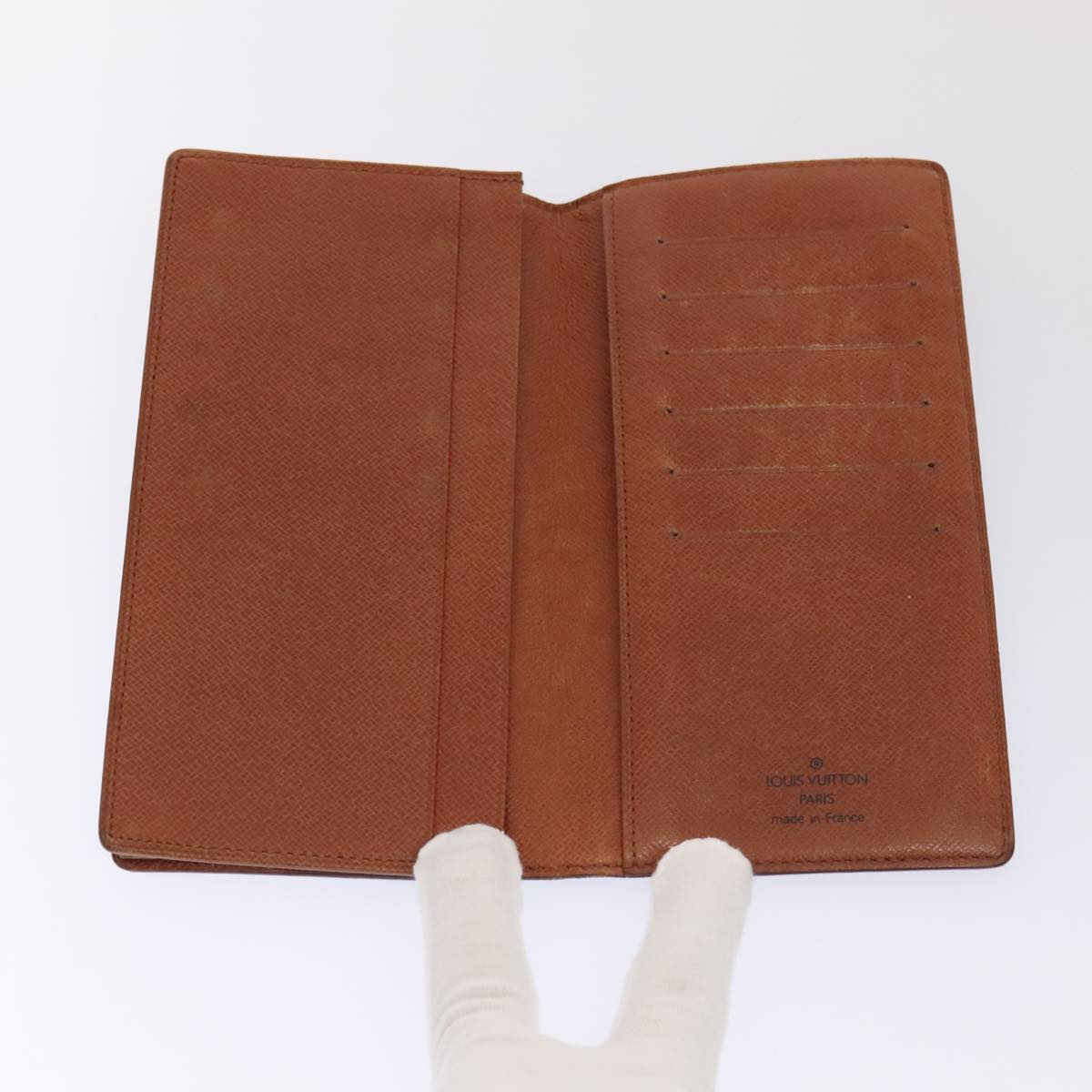 LOUIS VUITTON Monogram Porte Cartes Credit Billfold Wallet M60825 LV 88878