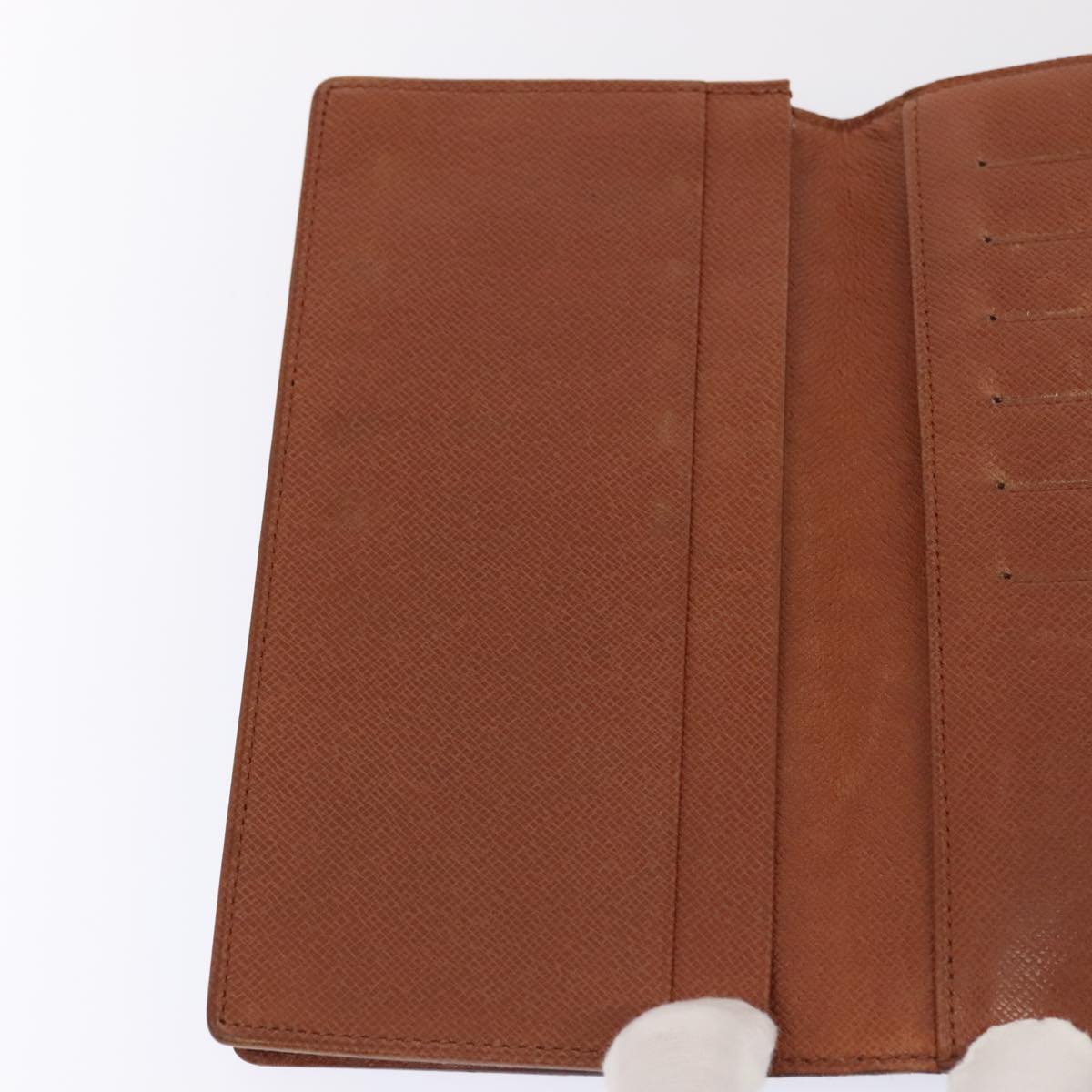 LOUIS VUITTON Monogram Porte Cartes Credit Billfold Wallet M60825 LV 88878