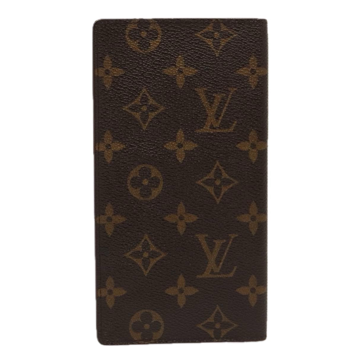 LOUIS VUITTON Monogram Porte Cartes Credit Billfold Wallet M60825 LV 88878