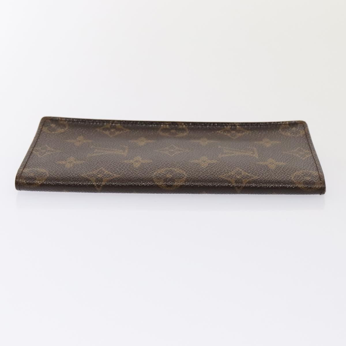 LOUIS VUITTON Monogram Porte Cartes Credit Billfold Wallet M60825 LV 88878