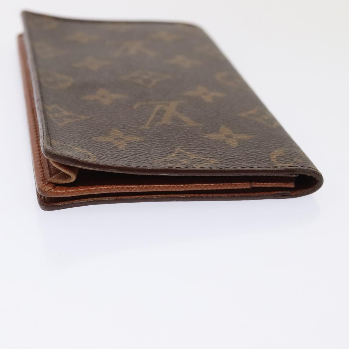 LOUIS VUITTON Monogram Porte Cartes Credit Billfold Wallet M60825 LV 88878