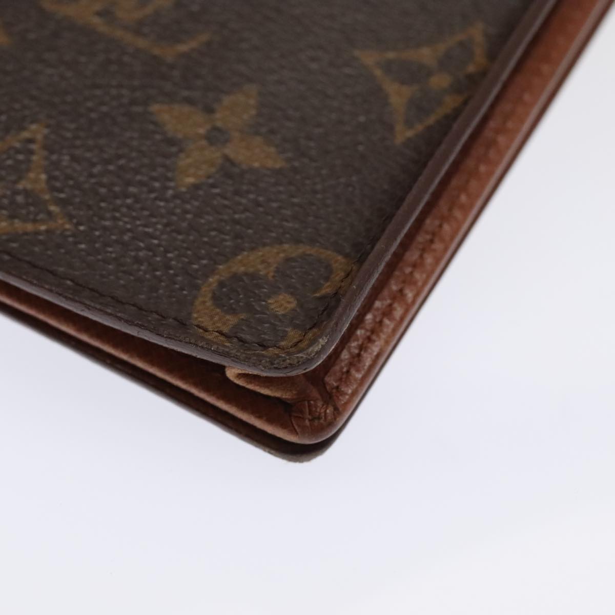 LOUIS VUITTON Monogram Porte Cartes Credit Billfold Wallet M60825 LV 88878